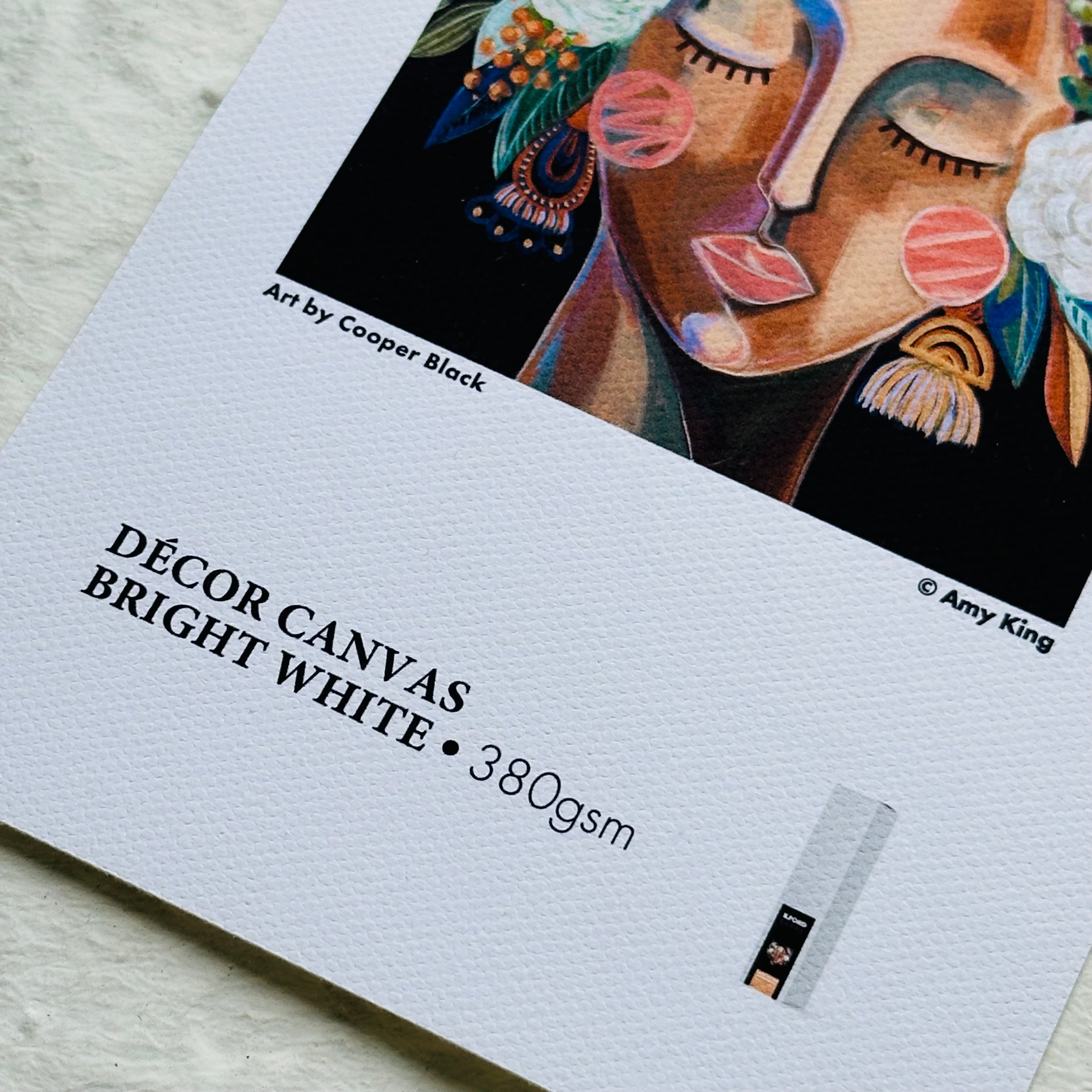 ILFORD GALERIE Decor Canvas Bright White 380gsm | Rolle 60" 152,4cm x 15m