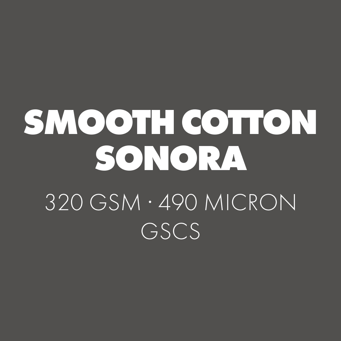ILFORD GALERIE Smooth Cotton Sonora 320gsm | 60" - 152,4cm x 15m