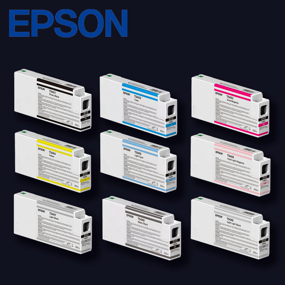 EPSON T54X kompletter Satz 9x350ml für SC-P6000/8000