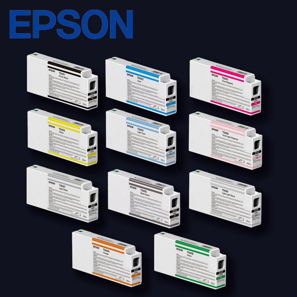 EPSON T54X kompletter Satz 11x350ml für SC-P7000/9000